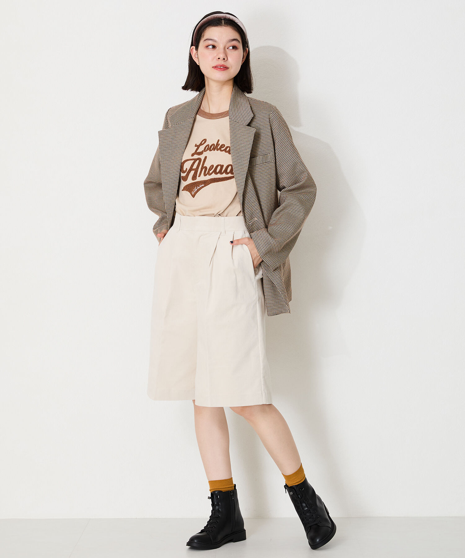 WA Oriental TRaffic「ゴム レースアップ ショートブーツ /42401」|ショートブーツ|