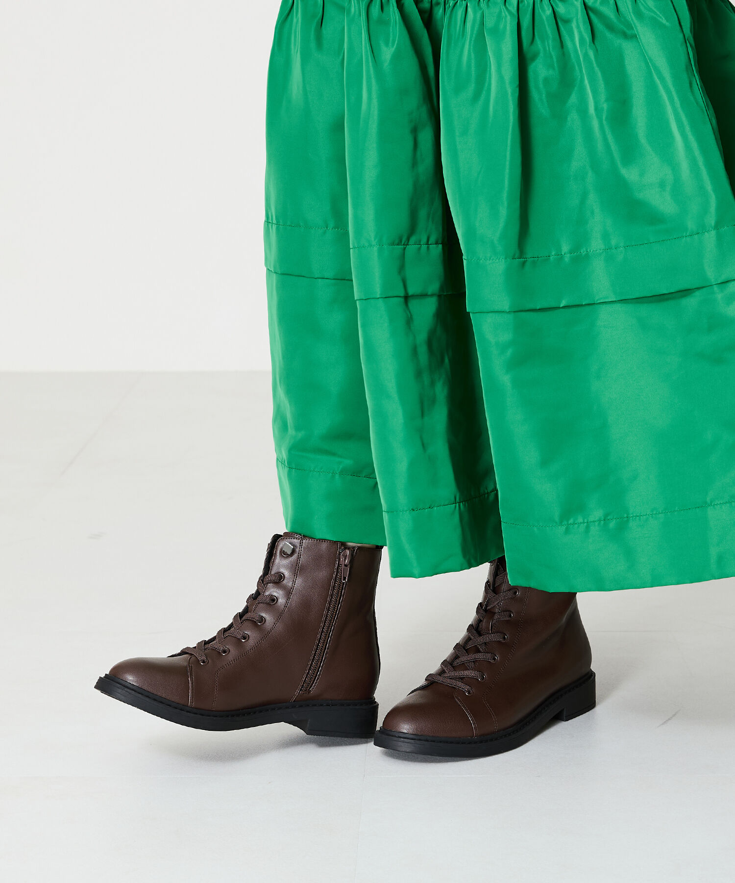 WA Oriental TRaffic「ゴム レースアップ ショートブーツ /42401」|ショートブーツ|