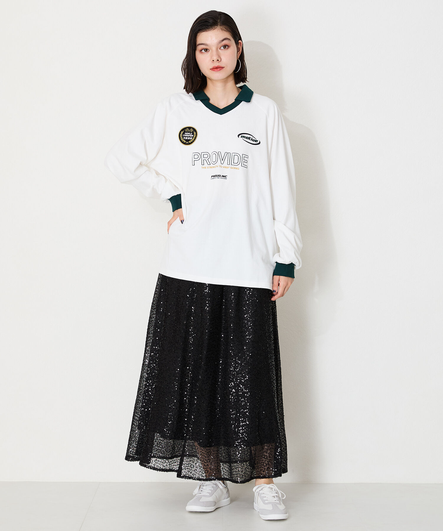 ORiental TRaffic「フラットソール レースアップ スニーカー /OT3744」|スニーカー|