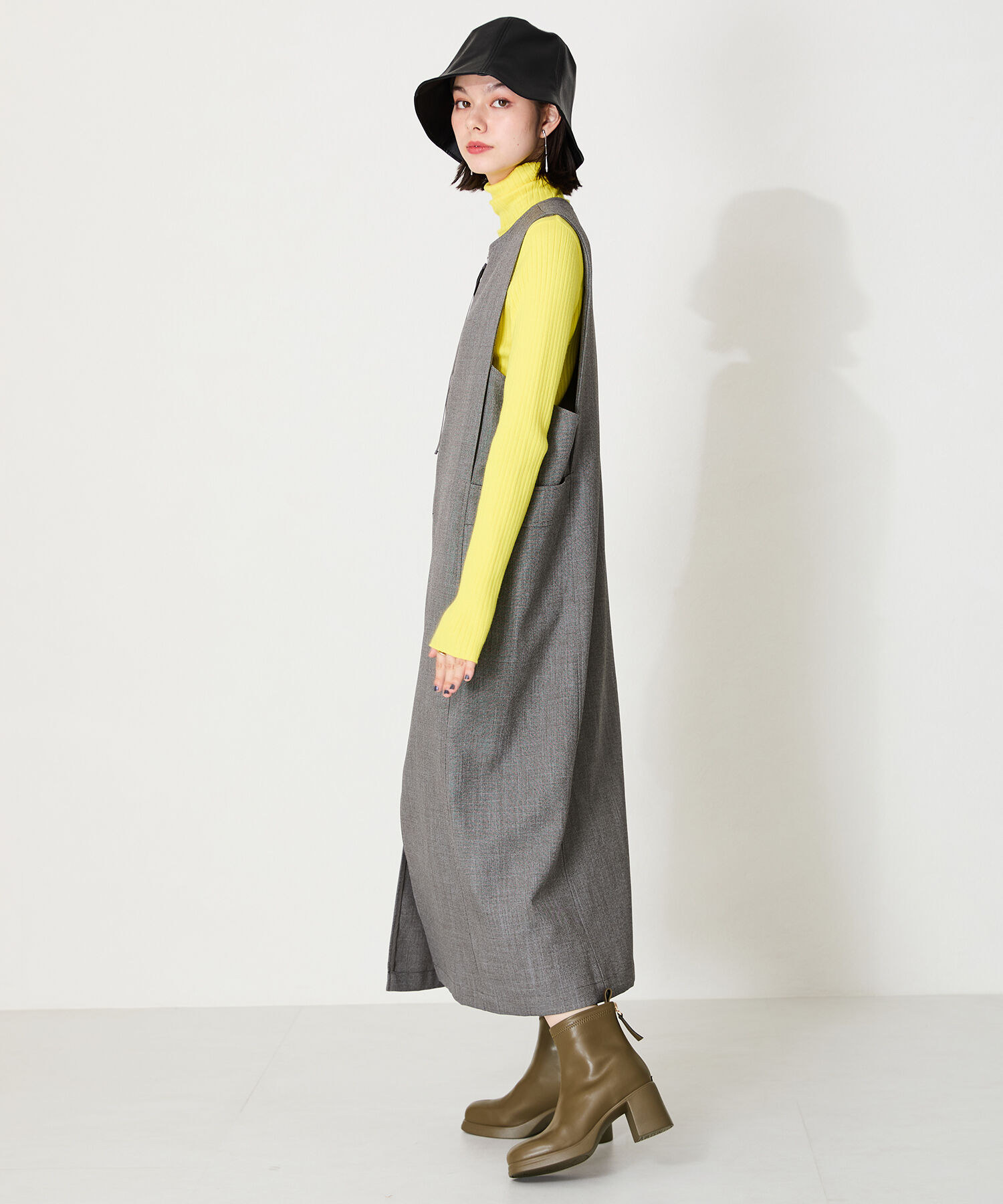 ORiental TRaffic「オブリークトゥ バック ジップ ブーツ /41420」|ショートブーツ|