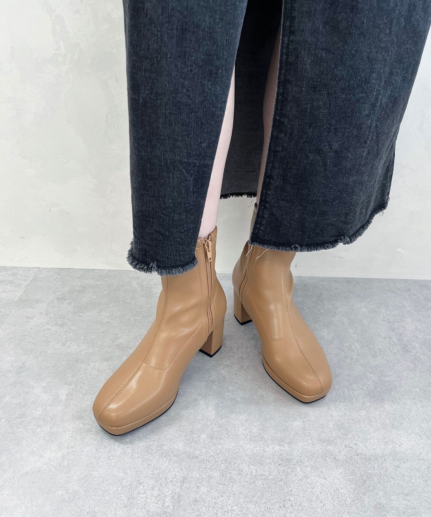 ORiental TRaffic「プラットフォームブーツ/31480」|ショートブーツ|