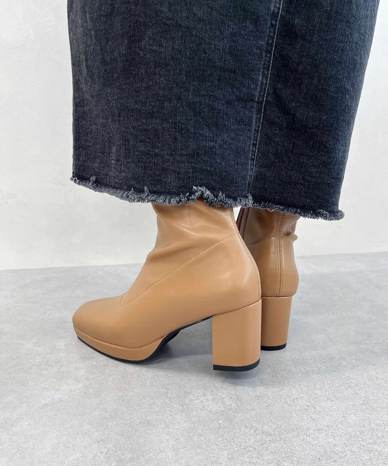 ORiental TRaffic「プラットフォームブーツ/31480」|ショートブーツ|