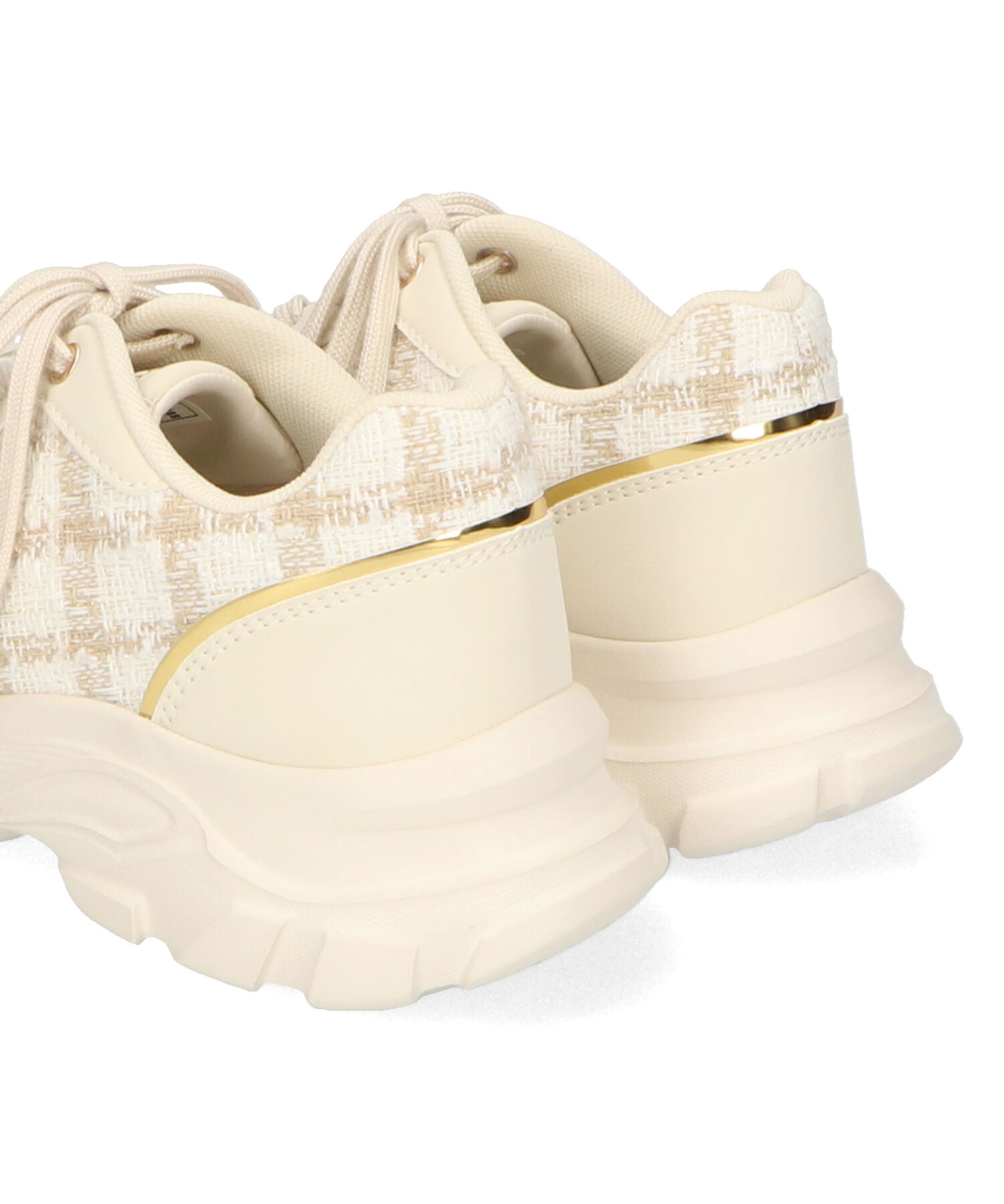 ORiental TRaffic「2WAYシューレースツイードスニーカー/OT3746」|スニーカー|