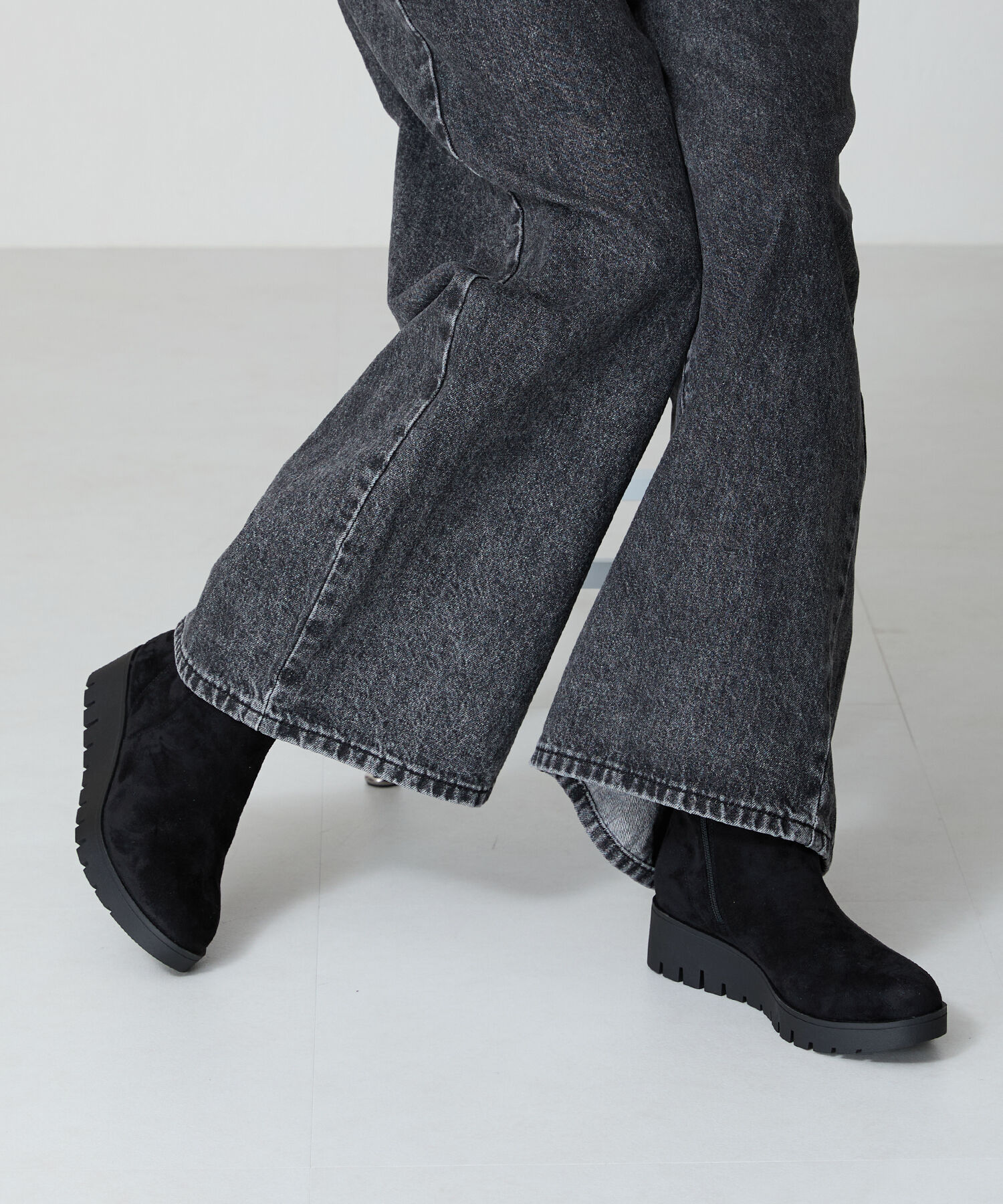 WA Oriental TRaffic「ウエッジソールショートブーツ/42405」|ショートブーツ|