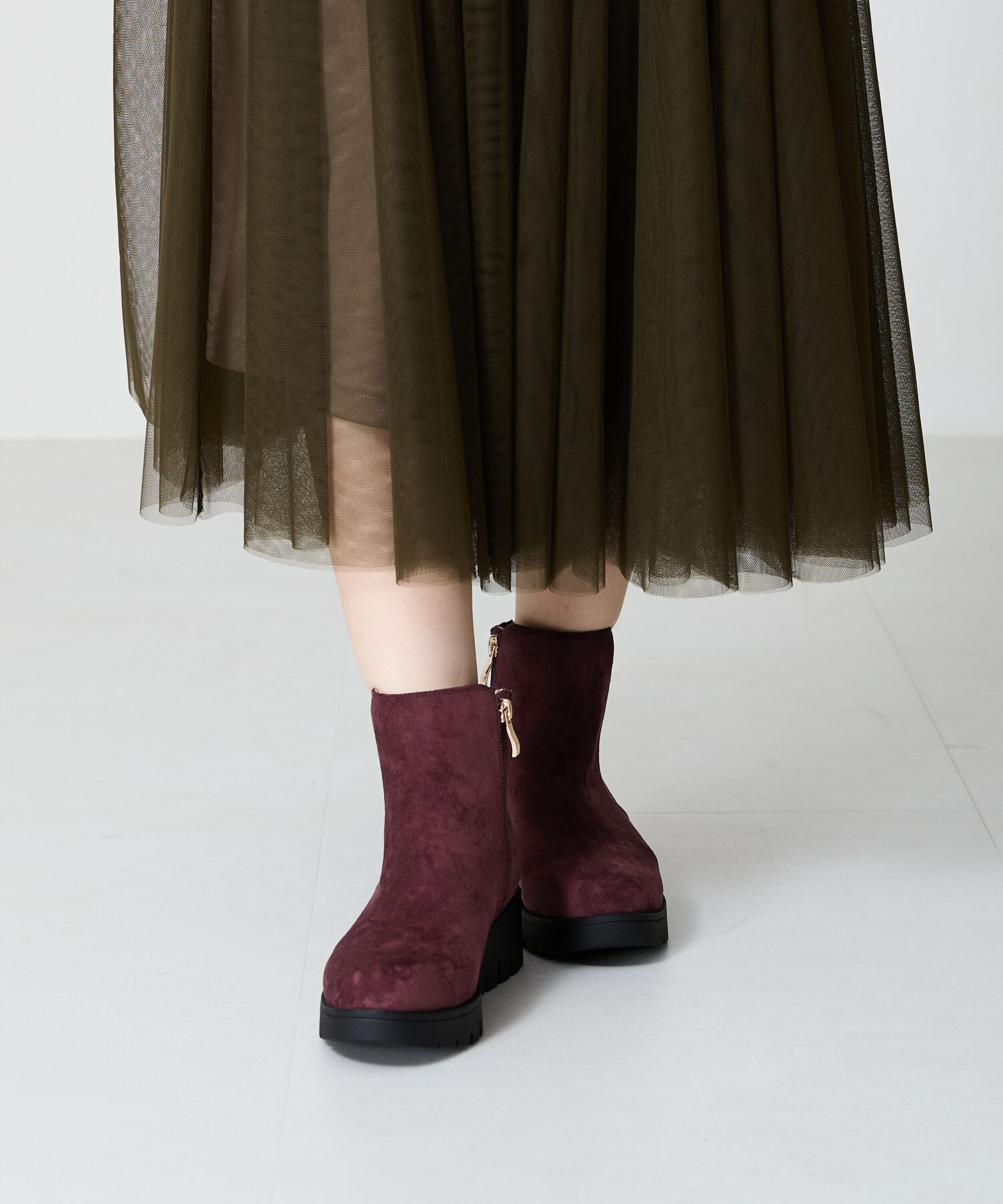 WA Oriental TRaffic「ウエッジソールショートブーツ/42405」|ショートブーツ|