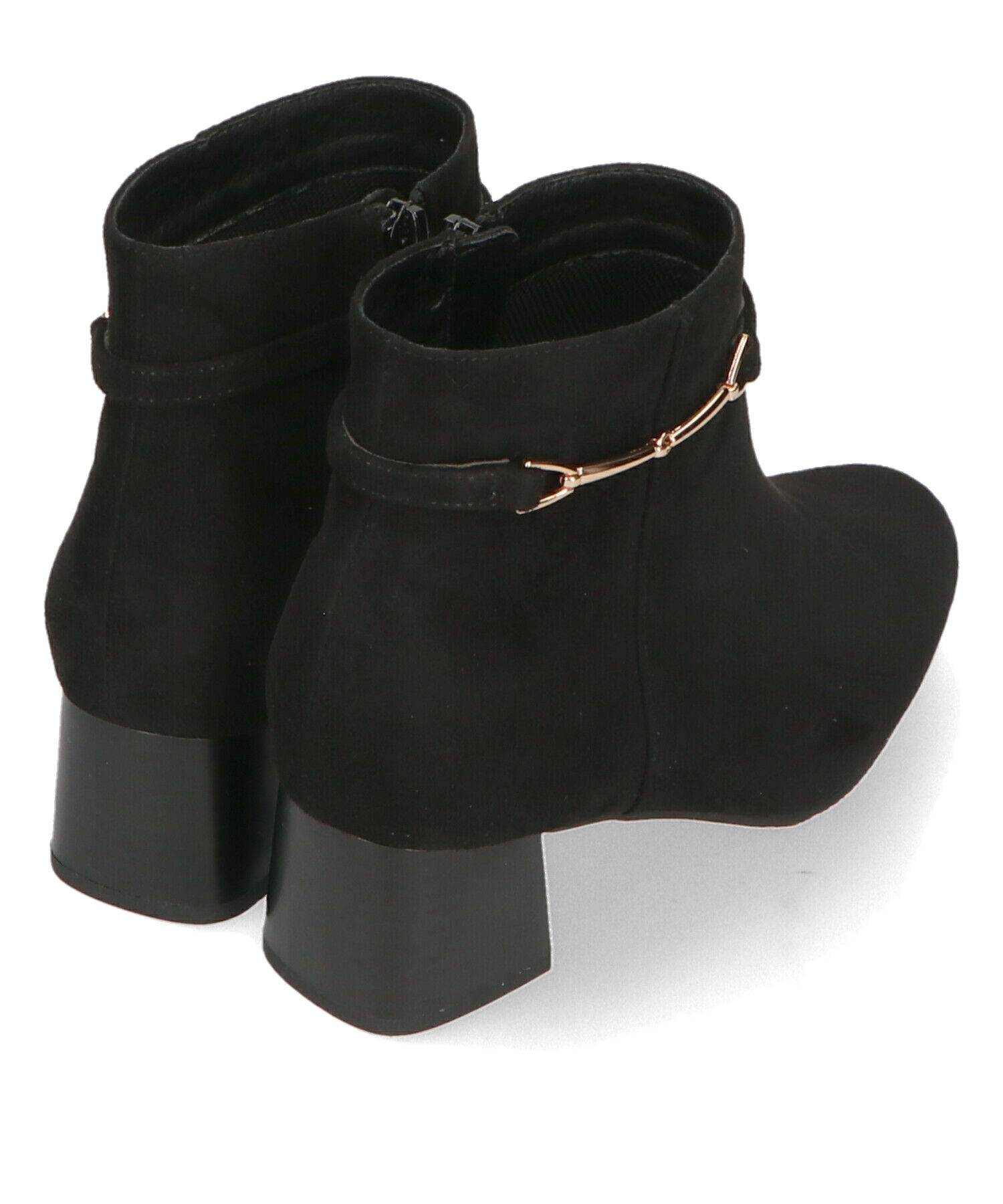 WA Oriental TRaffic「ビットモチーフミドルヒールブーツ/42406」|ショートブーツ|