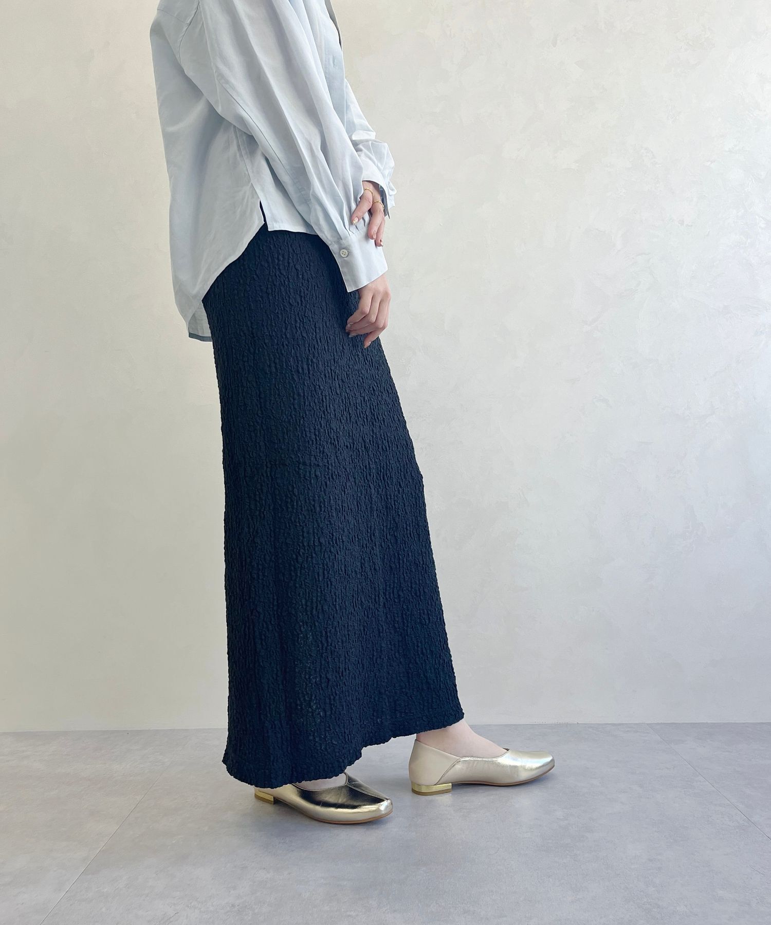 ORiental TRaffic「●通年使える●センターシームバブーシュ/51107 パンプス フラット 柔らかい」|パンプス|