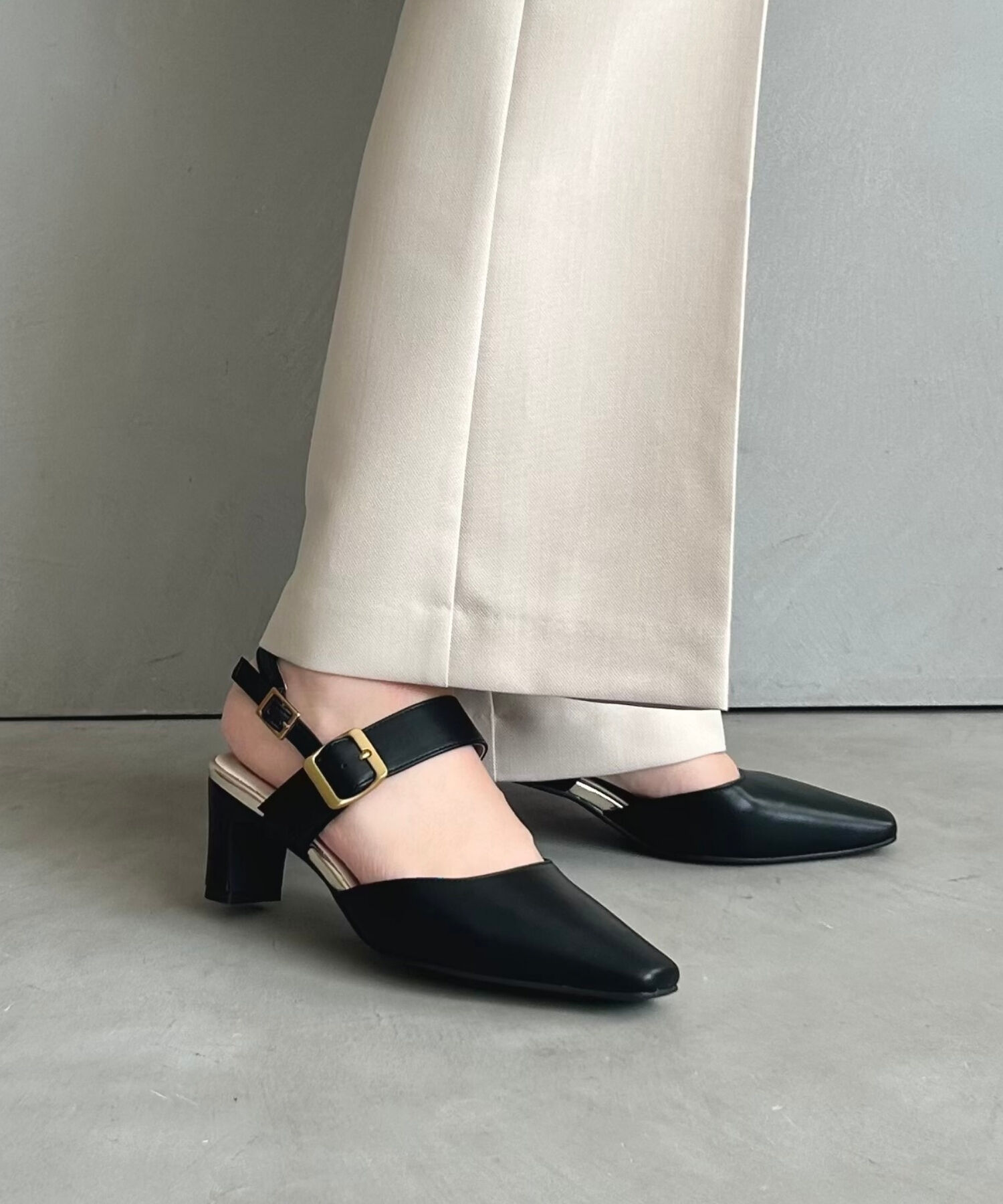 ORiental TRaffic「バックストラップヒールパンプス/51101 パンプス 人気 トレンド 売れてる」|パンプス|