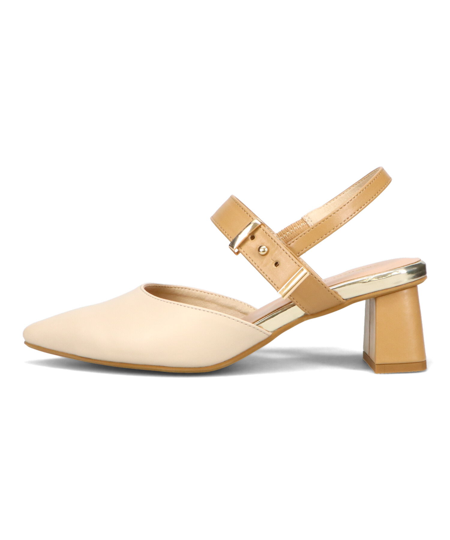 ORiental TRaffic「ポインテッドトゥボタンベルトパンプス/51118 パンプス トレンド 人気 売れてる」|パンプス|