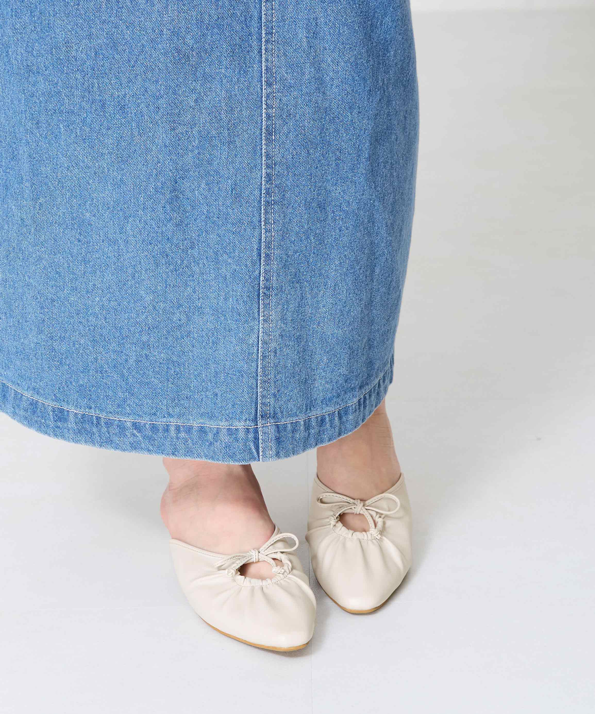 WA Oriental TRaffic「スクエアトゥギャザーリボンミュール/52107」|パンプス|