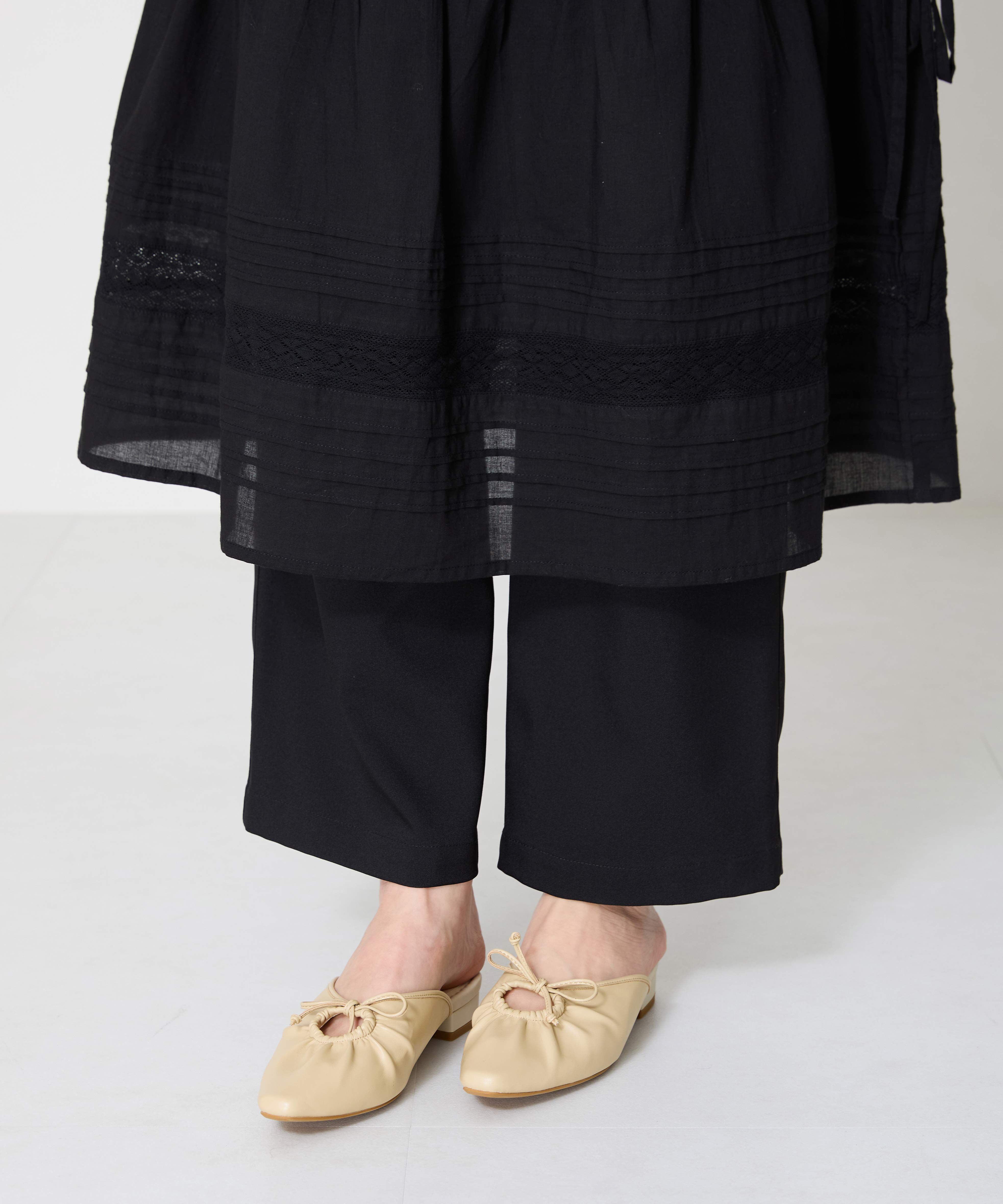 WA Oriental TRaffic「スクエアトゥギャザーリボンミュール/52107」|パンプス|