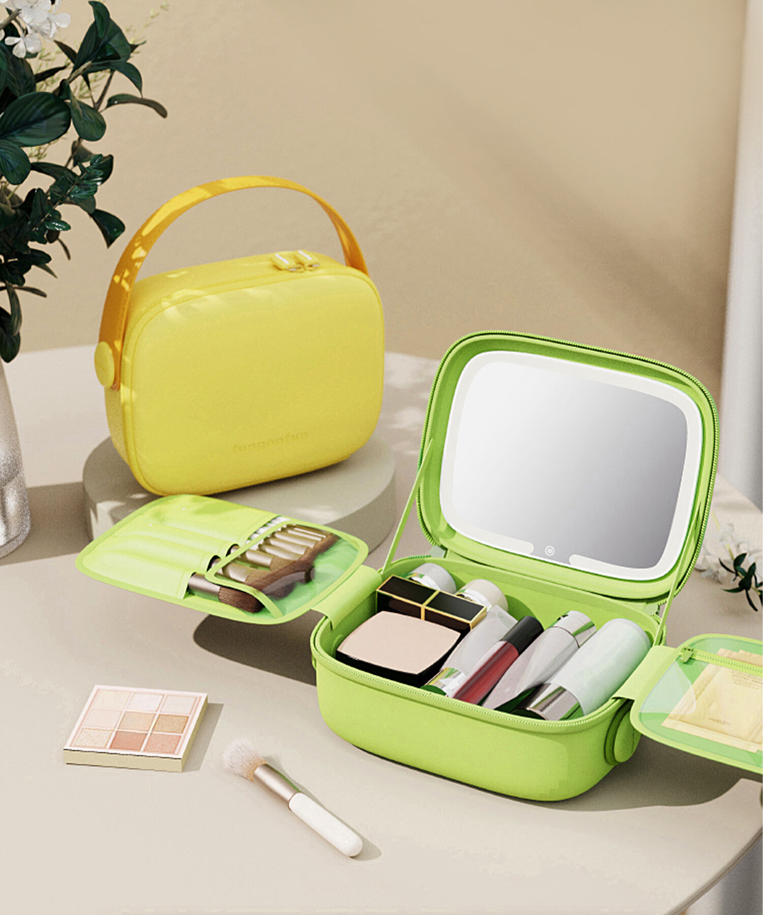 fungoofun「【WEB限定】EVAミラー付きポーチ/G-0024 ポーチ 人気 売れてる トレンド」|ハンドバッグ|