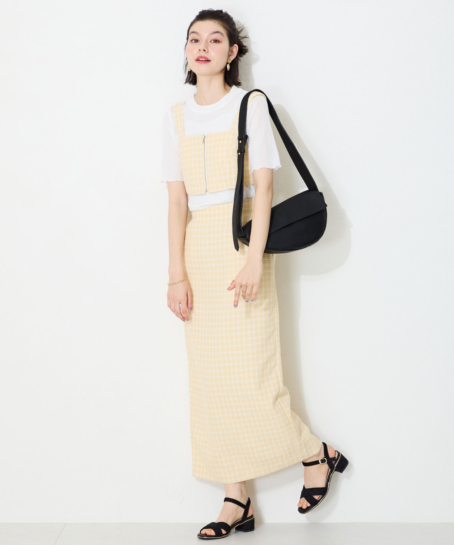 ORiental TRaffic「【WEB限定】クロスストラップメタリックラインサンダル/55201 サンダル トレンド 人気」|サンダル|