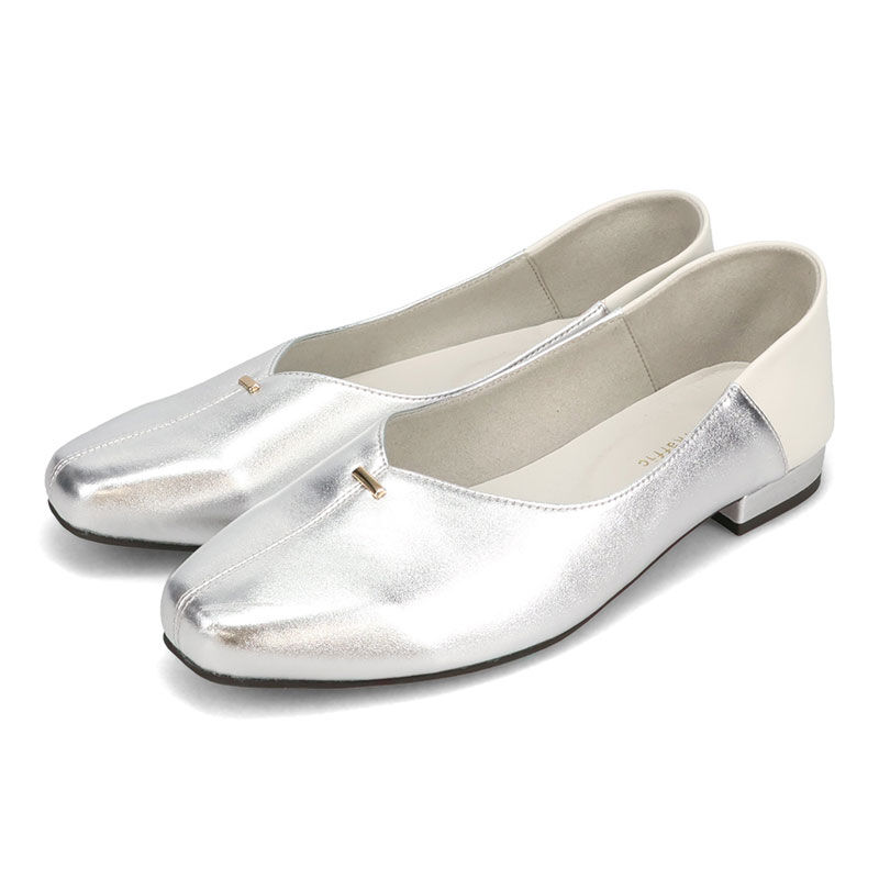 ORiental TRaffic「●2026春夏新作●ゴールドパーツVカットバブーシュ/61112」|パンプス|