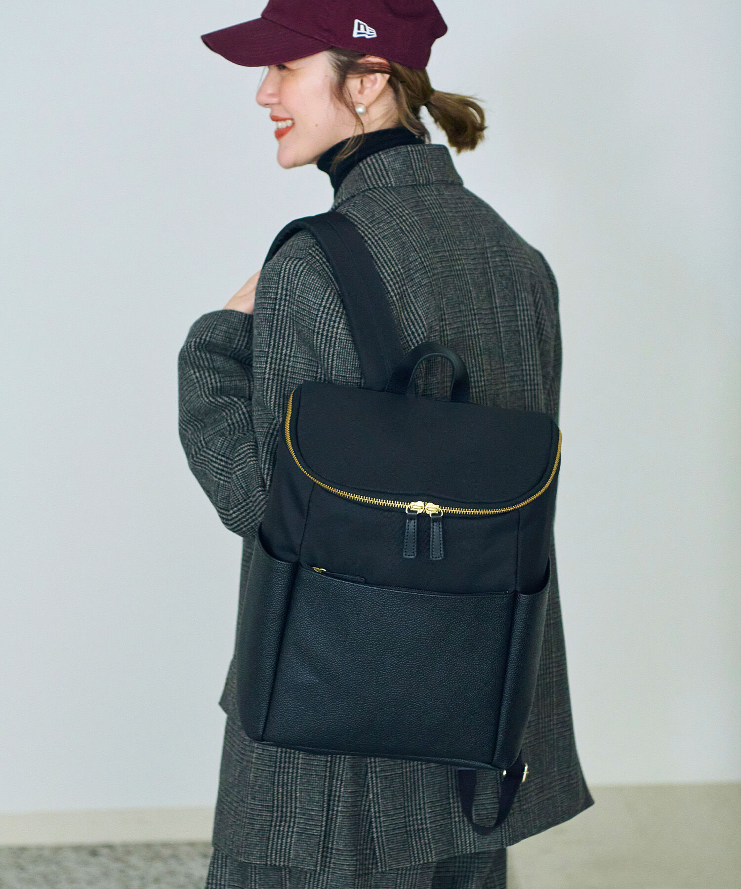 TOPKAPI BREATH「【Breath TOPKAPI】スコッチグレインペリカン リュック / バックパック / 旅行 バッグ」|リュック|