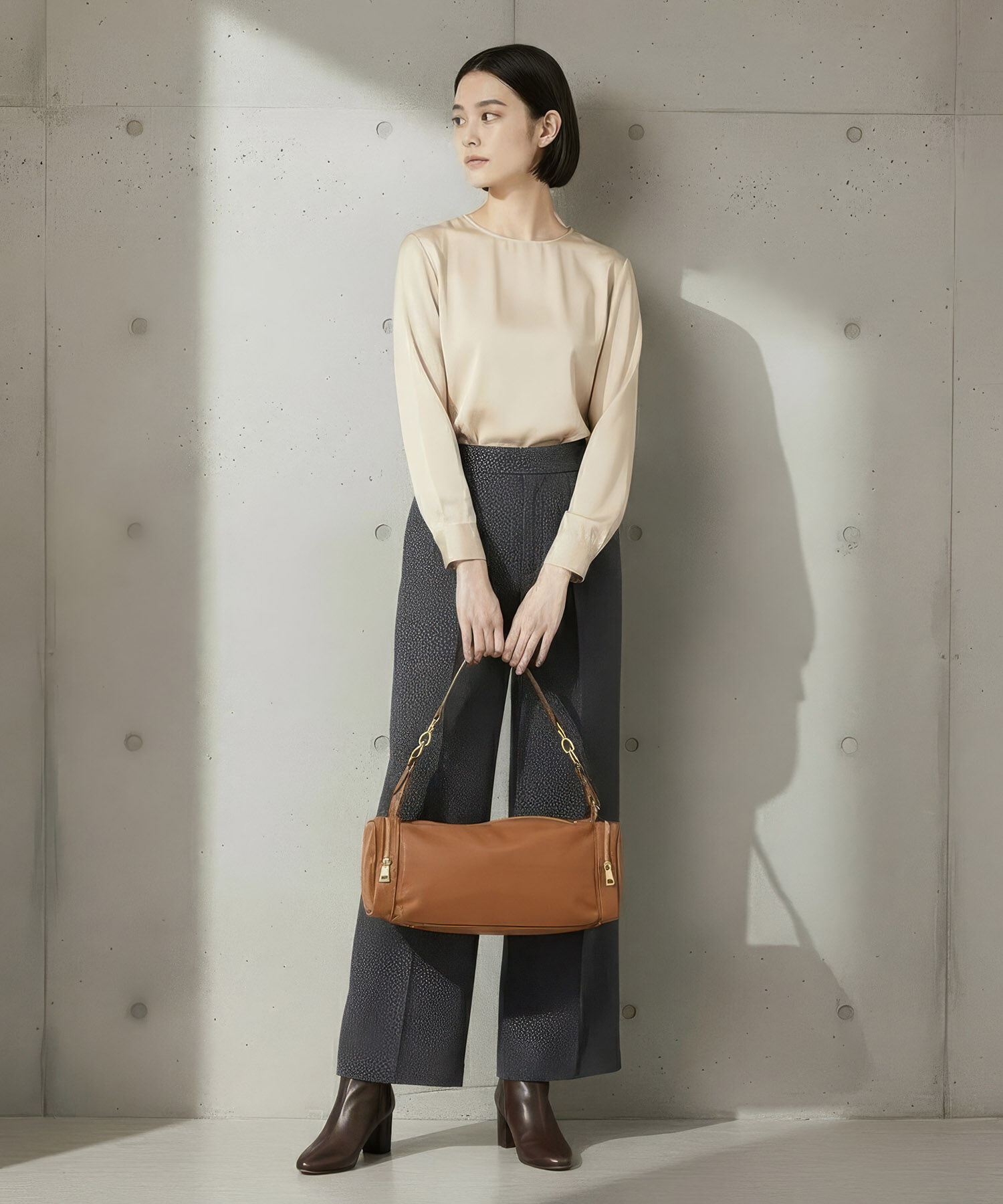 TOPKAPI TREASURE「【TREASURE TOPKAPI】ナイロン サイドポケット ワンハンドル ショルダーバッグ」|ショルダー・メッセンジャー|