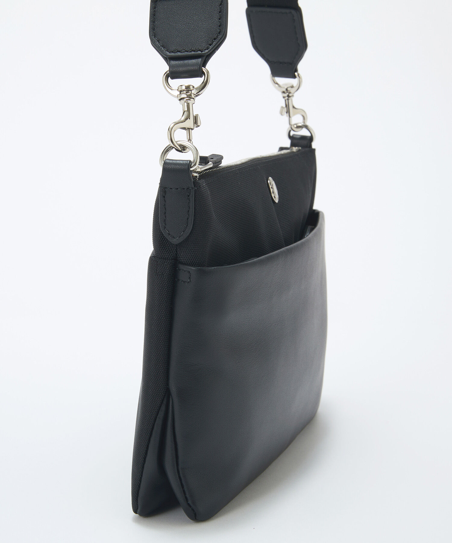 TOPKAPI BREATH「【Breath TOPKAPI】LINEA リネア レザーコンビ スワローマチ ショルダーバッグ」|ショルダー・メッセンジャー|