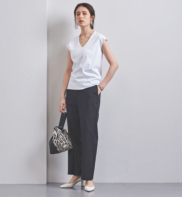 UNITED ARROWS「UBCB C DOUBLE Vネック Tシャツ 2」|Tシャツ・カットソー|