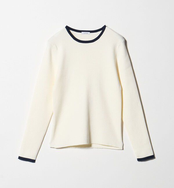 UNITED ARROWS green label relaxing「＜1_OF MINE＞リブ クルーネック プルオーバー ニット ウォッシャブル」|ニット・セーター|