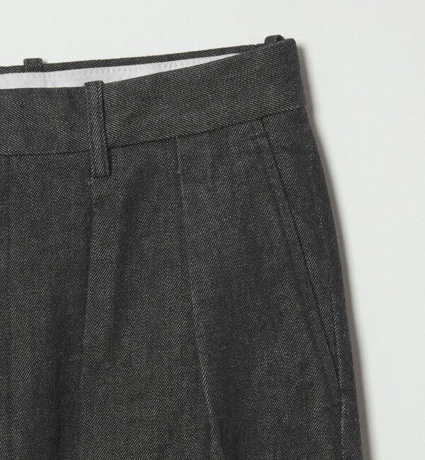STEVEN ALAN「＜Steven Alan＞ 13.5oz デニム インツープリーツ ドレス トラウザーズ」|スラックス|