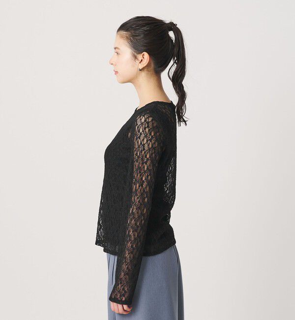 BEAUTY&YOUTH UNITED ARROWS「フラワーレース プルオーバー」|Tシャツ・カットソー|