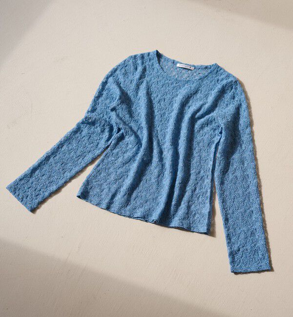 BEAUTY&YOUTH UNITED ARROWS「フラワーレース プルオーバー」|Tシャツ・カットソー|