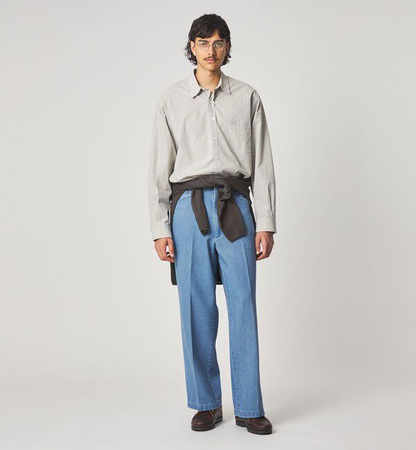 STEVEN ALAN「＜Steven Alan＞ デニム Lポケット スラックス」|デニム|