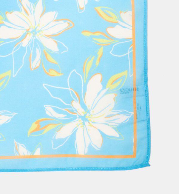 BEAUTY&YOUTH UNITED ARROWS「フラワー柄 スカーフ」|バンダナ・スカーフ|