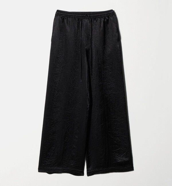 BEAUTY&YOUTH UNITED ARROWS「アセテートサテン ワイド イージーパンツ ウォッシャブル」|その他|