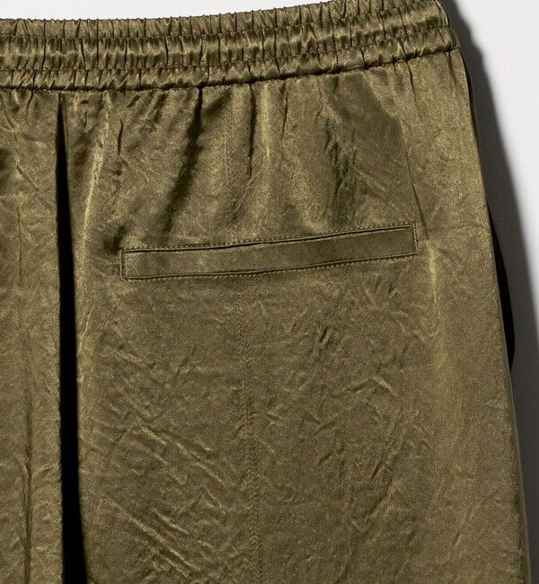 BEAUTY&YOUTH UNITED ARROWS「アセテートサテン ワイド イージーパンツ ウォッシャブル」|その他|