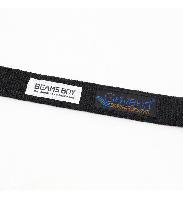 BEAMSBOY「GEVAERT BANDWEVERIJ / 30mm ソリッド ベルト 23FW」|ベルト|