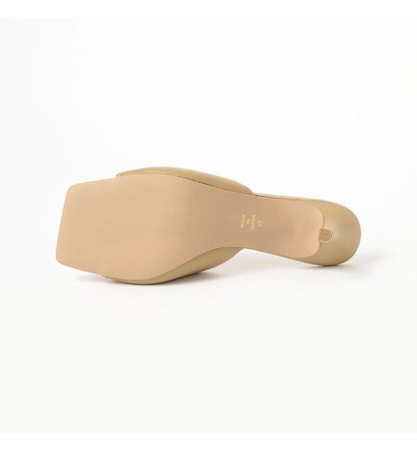 Demi-Luxe BEAMS 「スクエアパフサンダル .M」|サンダル|