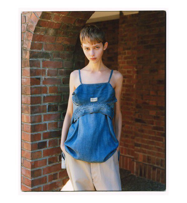 BEAMSBOY「maturely / ブリーチ ストラップ ロングスリーブ」|シャツ・ブラウス|