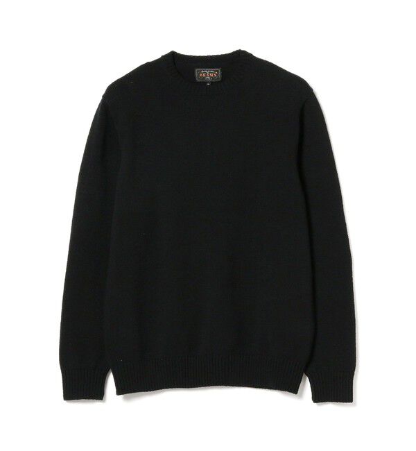 BEAMS PLUS「Crew LilyYarn 7G」|ニット・セーター|