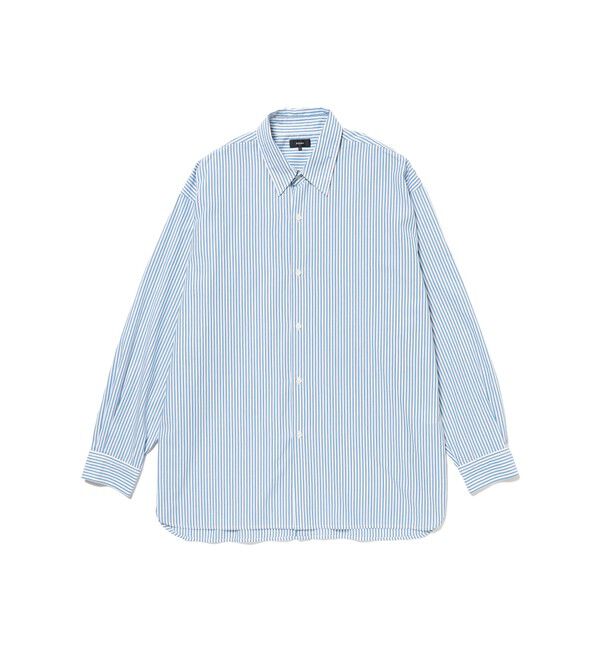 BEAMS「バックボタンシャツ」|シャツ・ブラウス|BLUE