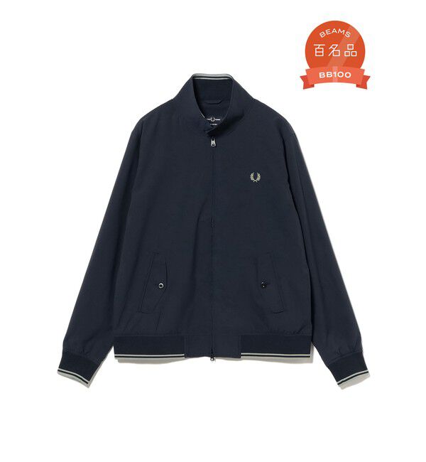 BEAMS「【別注】FRED PERRY / Harrington Jacket 26SS」|ブルゾン・スタジャン|NAVY