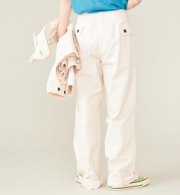 SHIPS for women「SHIPS NINE CASE:〈洗濯機可能〉ミリタリー パンツ ◇」|カーゴ|