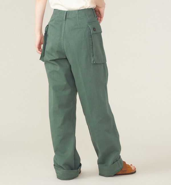 SHIPS for women「SHIPS NINE CASE:〈洗濯機可能〉ミリタリー パンツ ◇」|カーゴ|