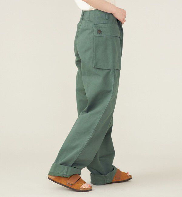 SHIPS for women「SHIPS NINE CASE:〈洗濯機可能〉ミリタリー パンツ ◇」|カーゴ|