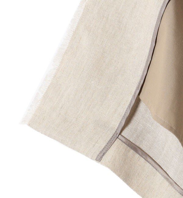 SHIPS for women「〈手洗い可能〉チェック / 無地 フリンジ ボクシー ジャケット」|テーラードジャケット|