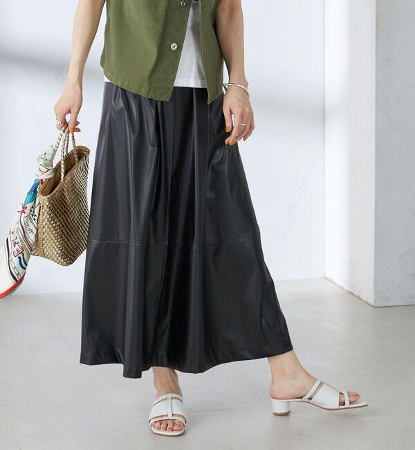 SHIPS for women「〈手洗い可能〉ギャザー スカート」|スカート|