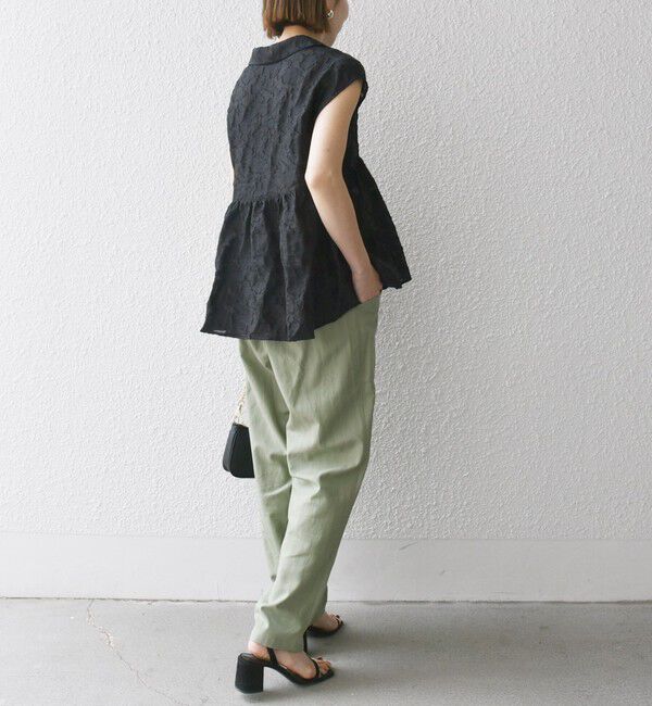 SHIPS any「SHIPS any:〈洗濯機可能〉コクーン ワーク カーゴ パンツ」|カーゴ|