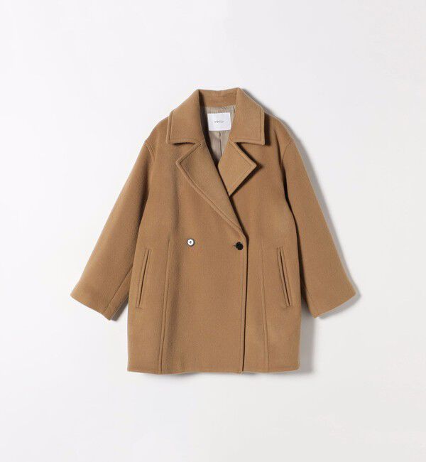 SHIPS any「SHIPS any: ウール コクーン テーラード ショート コート 25AW」|その他|