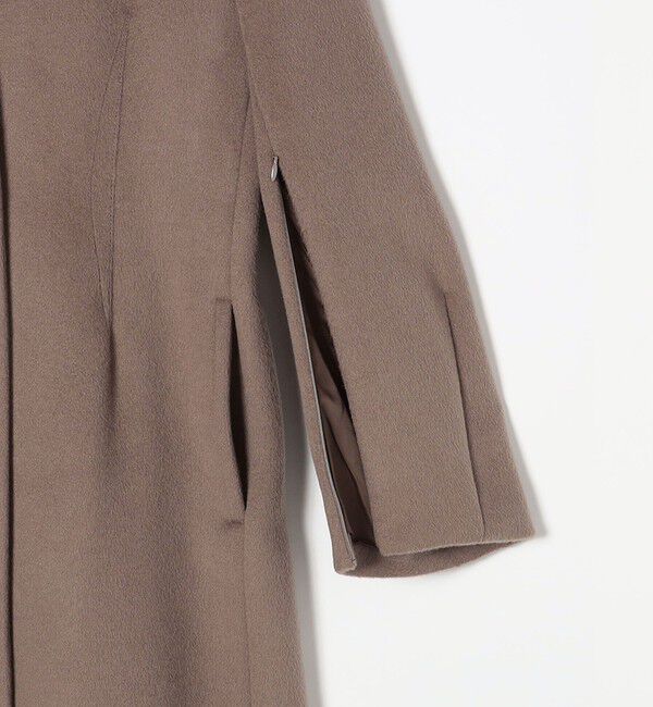 quaranciel「quaranciel: ウール ウエストシェイプ チェスター ロング コート」|チェスターコート|