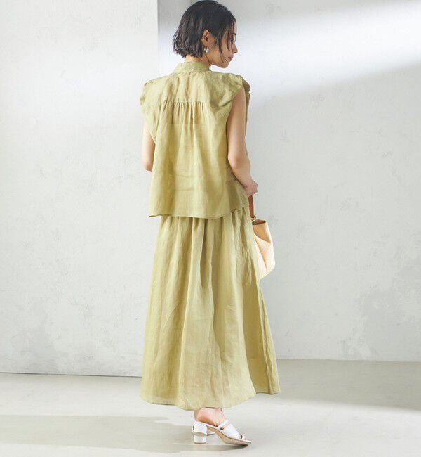 SHIPS for women「〈手洗い可能〉ラミー 4 ウエスト シャーリング スカート」|スカート|