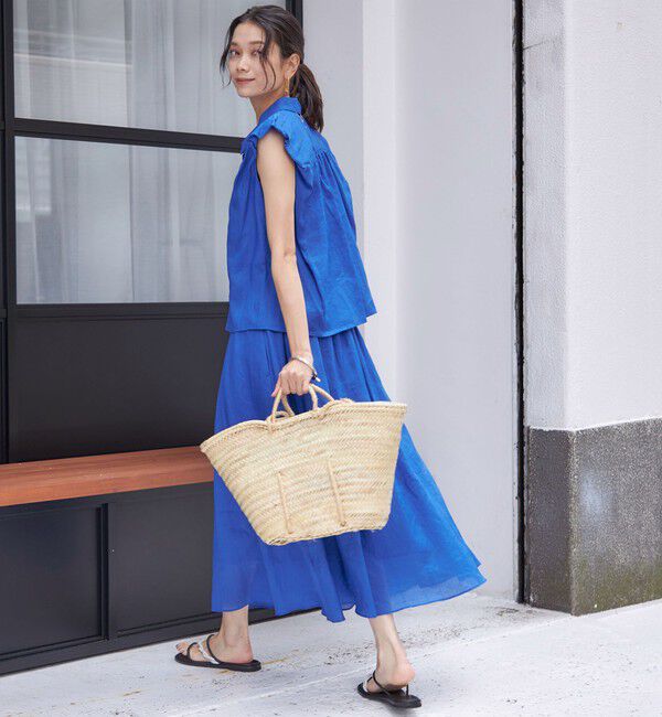 SHIPS for women「〈手洗い可能〉ラミー 4 ウエスト シャーリング スカート」|スカート|