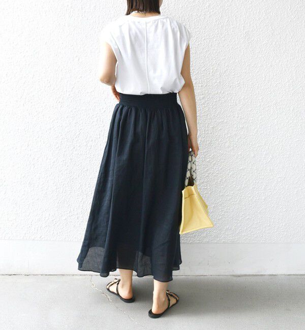 SHIPS for women「〈手洗い可能〉ラミー 4 ウエスト シャーリング スカート」|スカート|