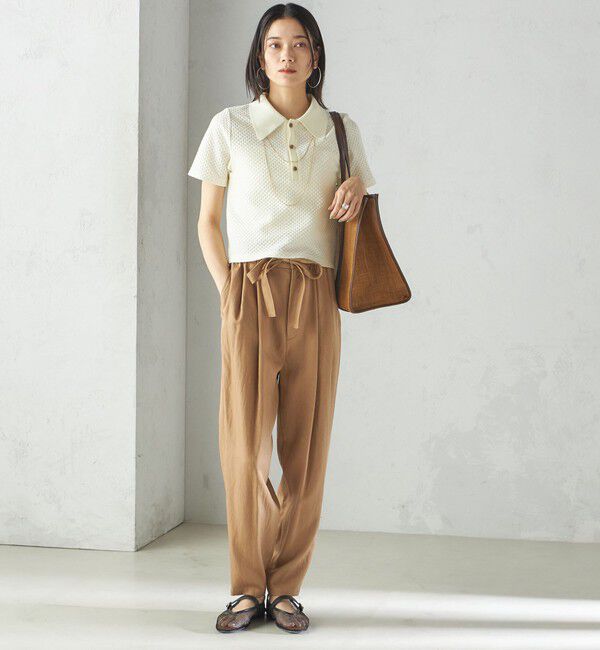 SHIPS for women「小泉里子コラボ:ラフィア トート バッグ」|トートバッグ|