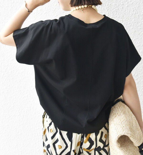 SHIPS for women「〈接触冷感〉ポンチ ドルマン TEE」|Tシャツ・カットソー|