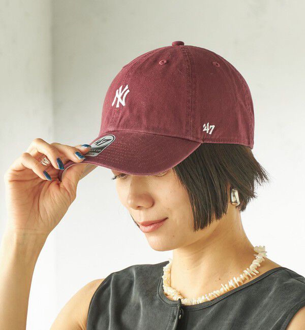 SHIPS for women「《一部追加予約》&prime;47:CLEAN UP YANKEES」|キャップ・キャスケット|